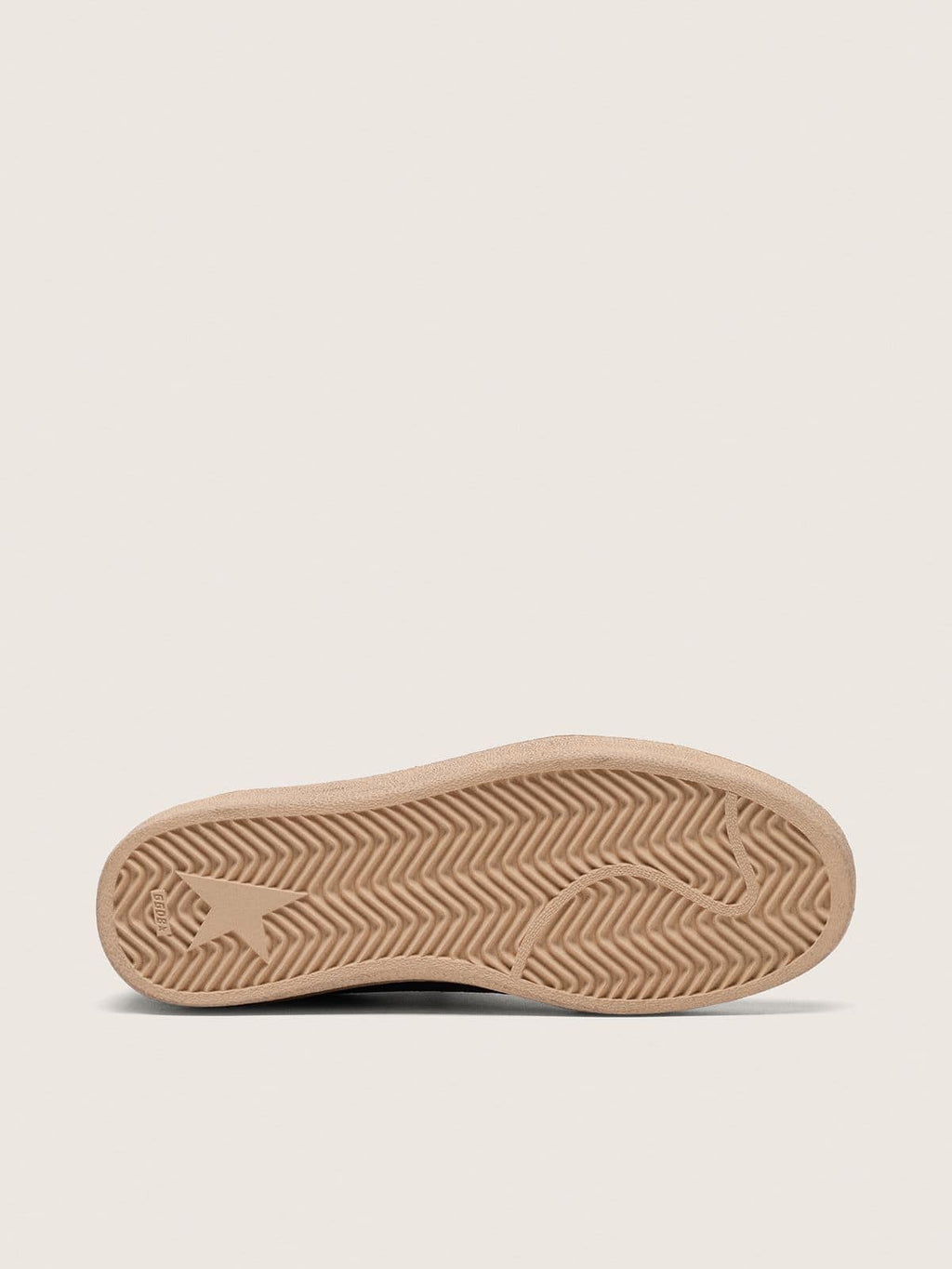 Ball Star da donna in pelle scamosciata blu scuro con stella glitterata blu scuro
